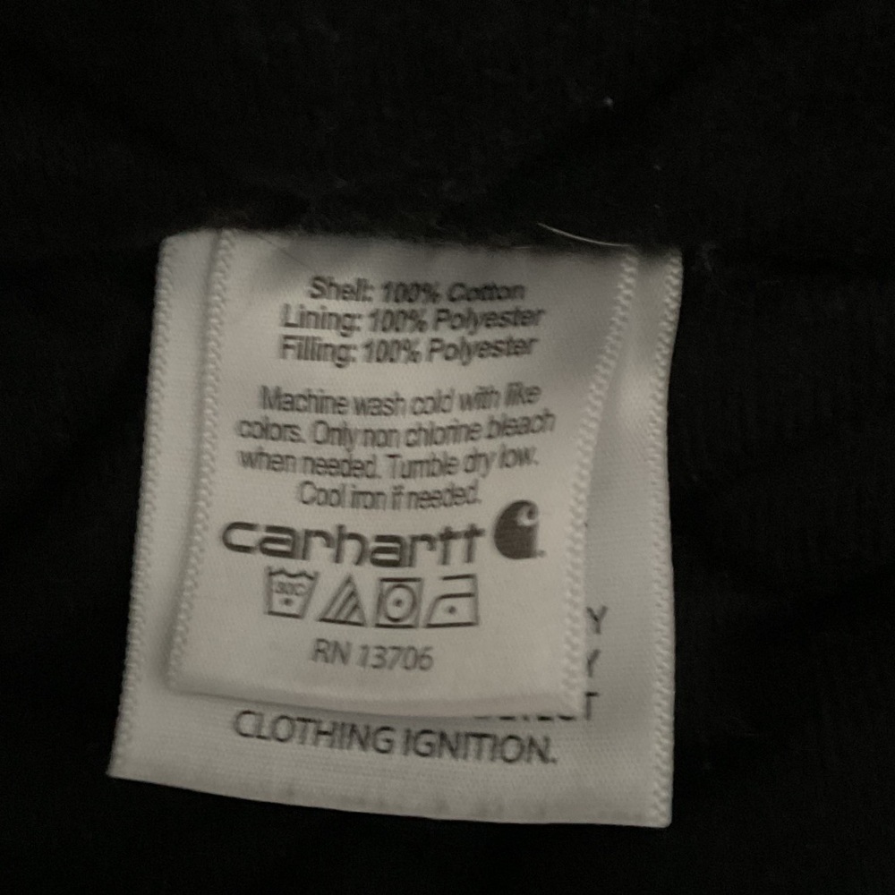 Carhartt Tan Hooded Jacket for Toddlers. SIZE  2 T - Picture 8 of 8